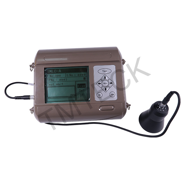 Concrete Thickness Measuring Device Composed Signal Transmit Connector Processing Display