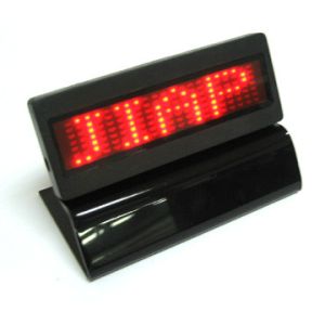 China Red light Led scrolling message display panel with base wholesale