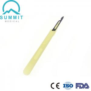 China Plastic Handle Surgical Scalpel Blade For Dermaplanning wholesale