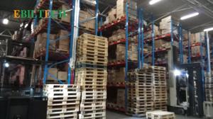 China Metal Teardrop VNA Racking System , Yellow Warehouse Rack Numbering System wholesale
