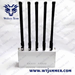 China Full Frequency 8 Bands Wirelss 18W Mobile Phone Jammer wholesale