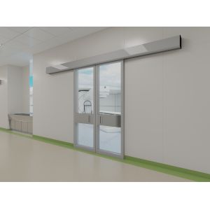 50mm Handmade Plate Stainless Steel Clean Room Doors Custom