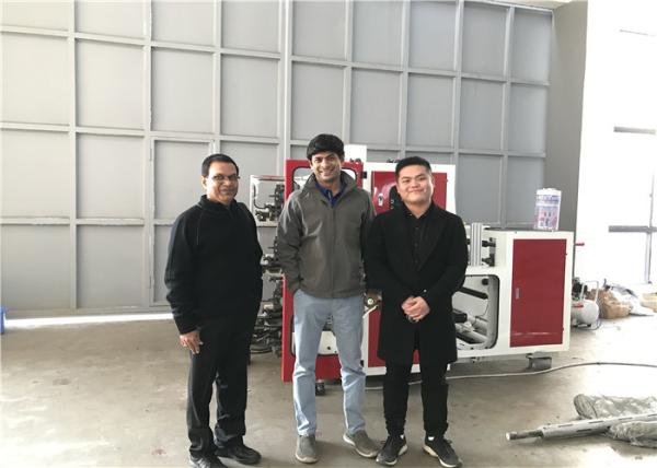 Multi Color Paper Roll High Speed Flexo Printing Machine Max Unwinding Diameter