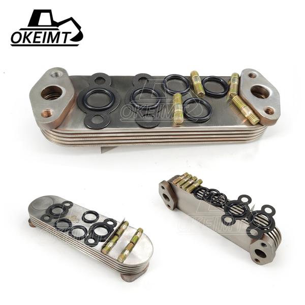 Quality VH157121880A Engine Oil Cooler Excavator Spare Parts For J05E Engine for sale