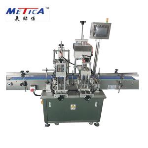 China 0.6MPa Semi Automatic Bottle Capping Machine Linear Capping Machine For Ropp Cap on sale