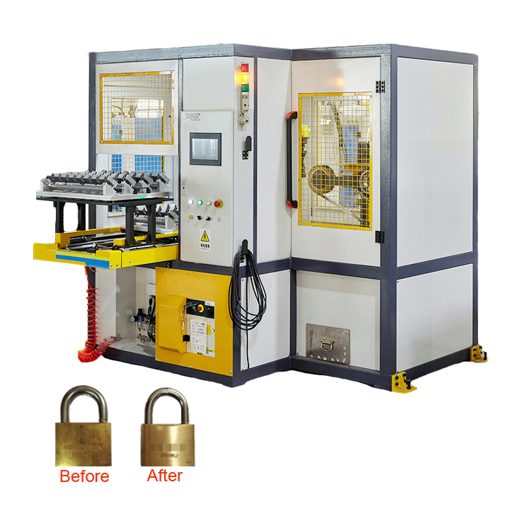 Labor Cost Reduction Robotic Polishing Machine for Brass Lock Production