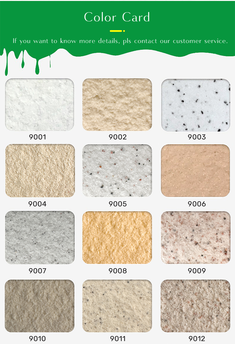 NEWNESS Direct Supply Rock Effect Outside Wall stone Paint in Brush Application Method