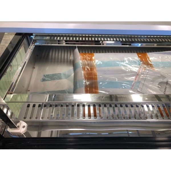 Commercial Bakery Pastry Display Cases Glass Dessert Refrigerator