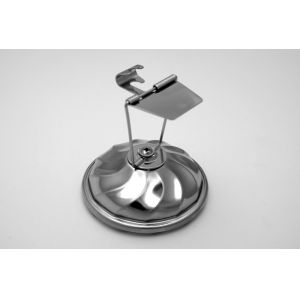 Waterproof Oven Temp Thermometer Silver With Stainless Steel Clamp Stand