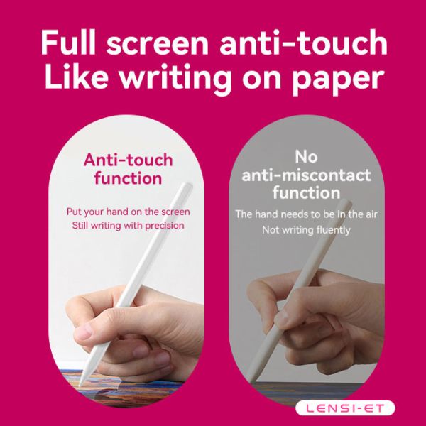 Wirelessly Charging Plastic Stylus Pen For Ipad Capacitive