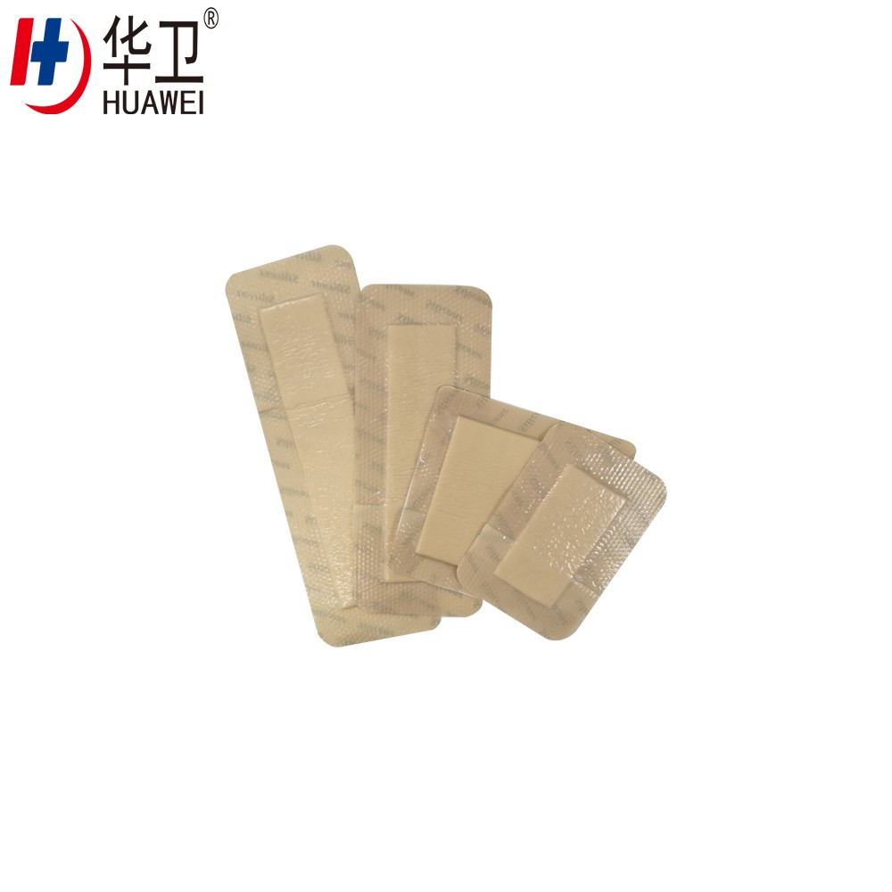 Free sample wholesale silicone foam dressing 15*15cm from Chinese factory