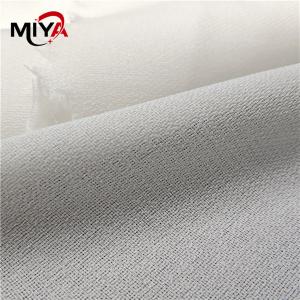 China Stitchable Polyester / Cotton Interlining Durable Soft Strong Bonding For Home Textiles wholesale