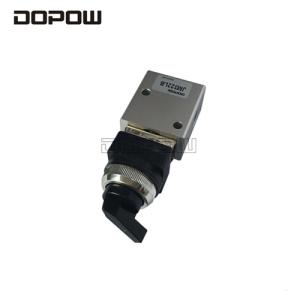 JM322 Series Rotary Knob Pneumatic Push Button Valve Electro Mechanical Valve