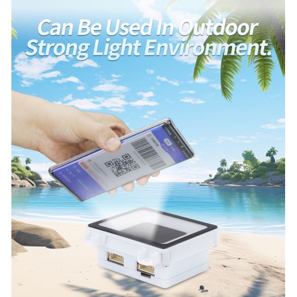 Embedded Small QR Code Scanner CMOS 2D Barcode Scanner Module For Payment Kiosk