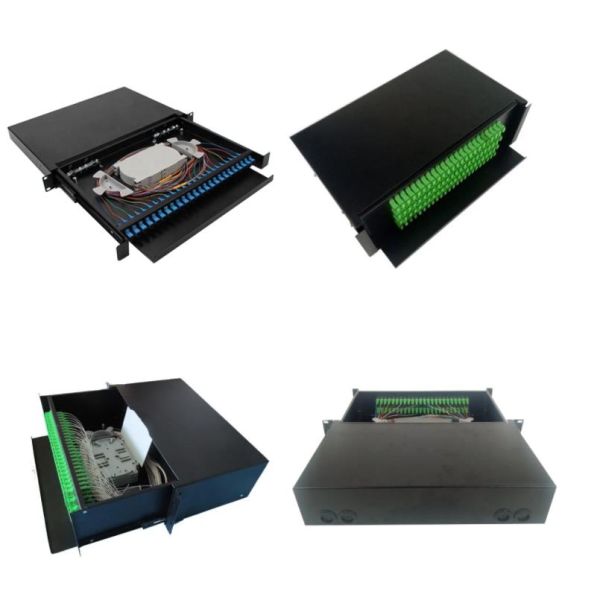 Rack Mount 4U 96 port fiber patch panel SC/LC