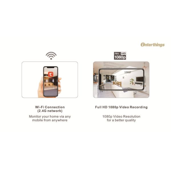 1080p Indoor Pan & Tilt Wi-Fi Camera