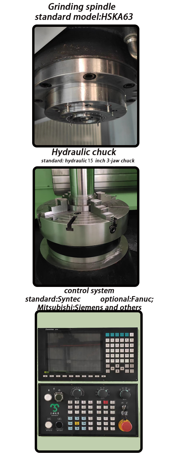 High Precision CNC Vertical Lathe Machine Turning And Grinding