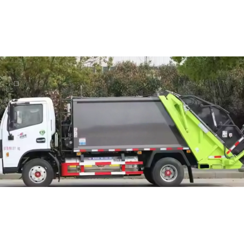 Dongfeng 4x2 6 Cbm Compression Trash Truck Waste Collection Garbage Compactor Truck