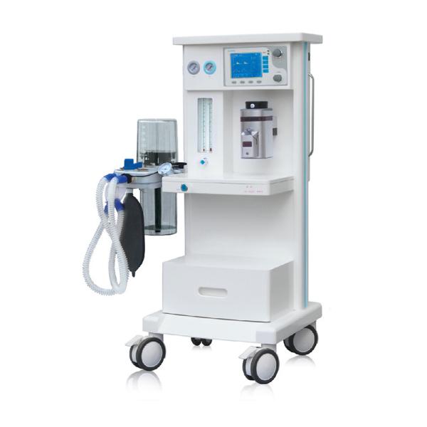 Quality 1500ml Breathing Circuit Anesthesia Machine Trolley Instrument 60 CmH2O SIMV for sale