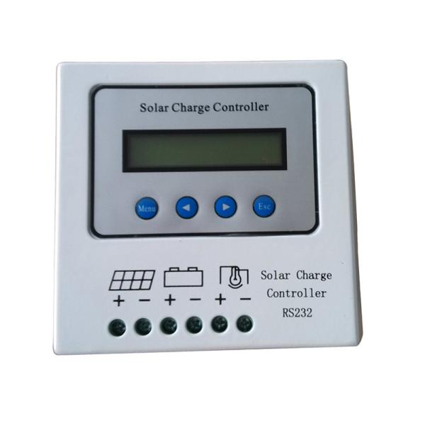 Quality 500W 1000W PWM Solar Charge Controller 30A 12V 24V RS232 LCD Screen for sale