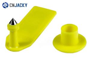 OEM Plastic Custom TPU UHF RFID Tag 134.2Khz Barcode Goat Cattle Rabbit