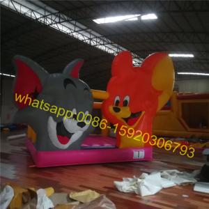 China Cat and mouse bouncy castle wholesale
