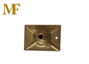 Rectangle Shape 17mm Concrete Formwork Tie Nut Galvanized