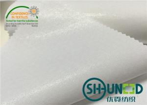 China Collar And Cuff Soft Shirt Interlining Collar Fusing Pure Polyester wholesale