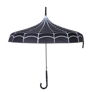 China 16 Ribs Special Retro Pagoda Umbrella ABS Hook Handle wholesale