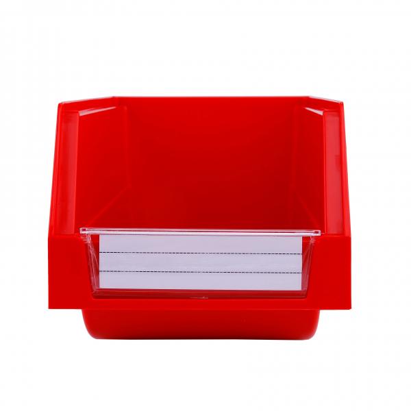 Quality Organize Your Workspace with Open Front Plastic Bins Industrial Durable Stacking PP Box for sale