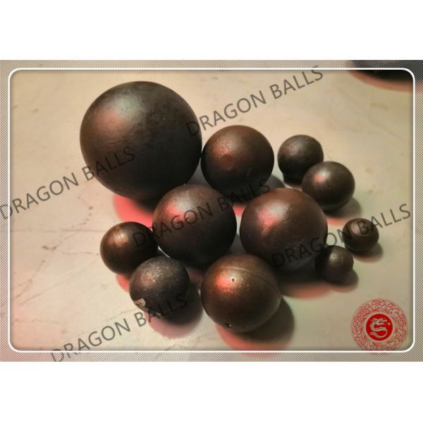 Hot Rolling Grinding Media Steel Balls 20mm - 150mm B2 B3 60Mn Material