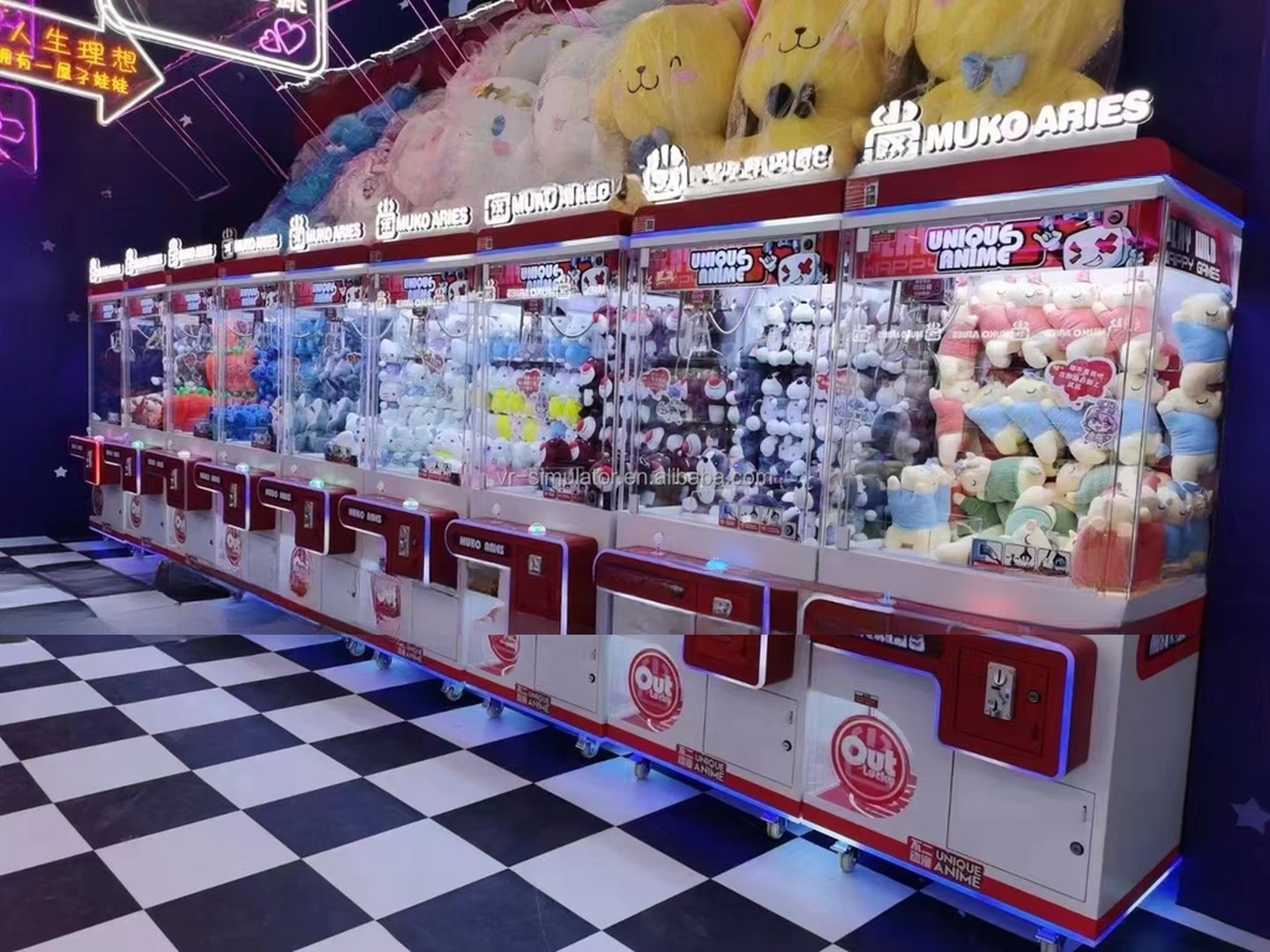 1 Person Brick Stacker Prize Game Machine Vending Game Machine