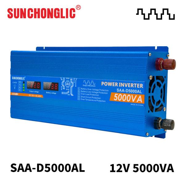 Quality 5000W Modified Sine Wave Inverter 5V 1A USB 12v Output 220v Led Display Inverter for sale