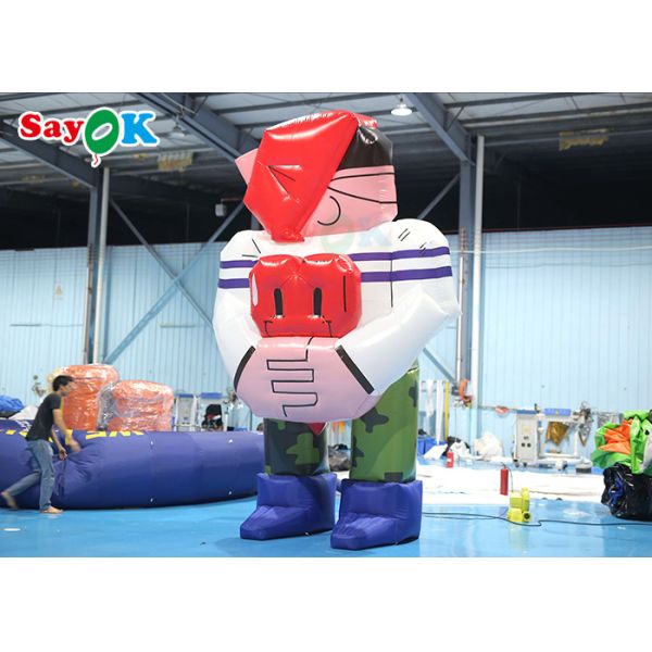 4.5m Inflatable Cartoon Characters Giant Inflatable Mascot Model Cartoon Characters For Birthday Parties