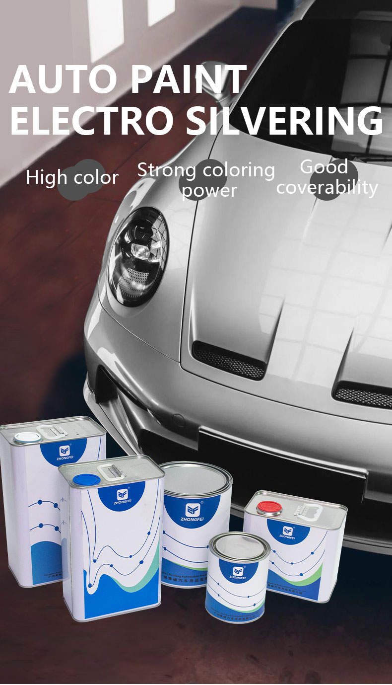 Acrylic 4L White Pearl Paint 1K Automotive Varnish Mixing System Machine Color Coating