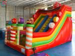 Customized Inflatable Slides Coloruful Candy Inflatable Double Slides Castle