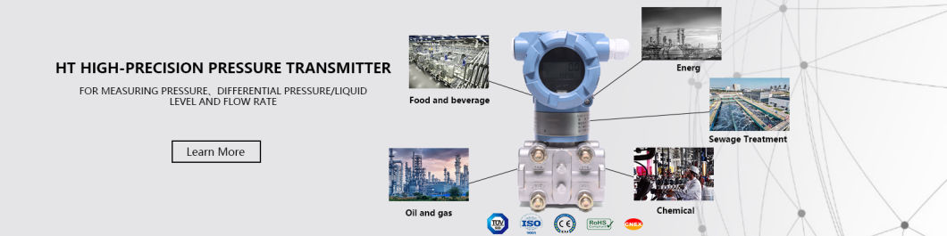 High Precision Capacitive Differential Pressure Transmitter Smart Pressure Sensor