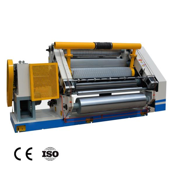 Quality Paper Board Single Facer Machine , Fingerless Corrugation Machine for sale
