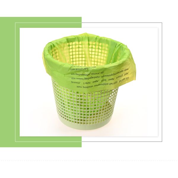 Square Bottom Bag Biodegradable Plastic Vest Shopping Bag for Customized Supermarket