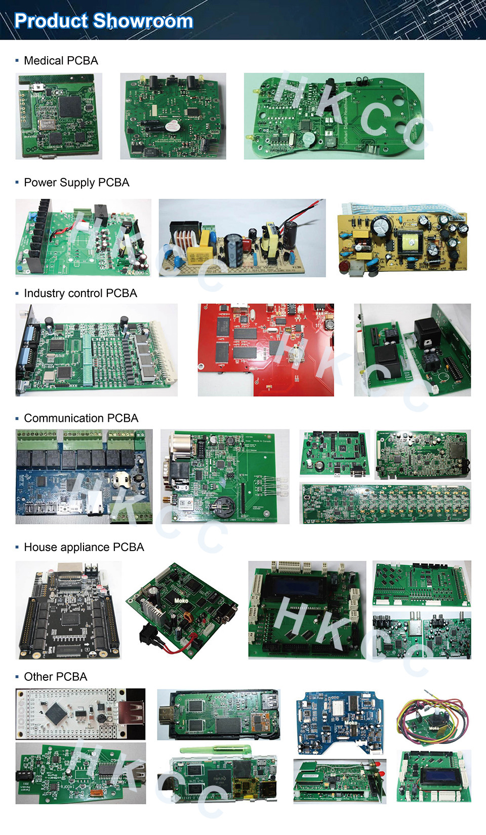 Immersion Gold/Tin Electronics PCB Assembly For Pure Sine Wave Inverter