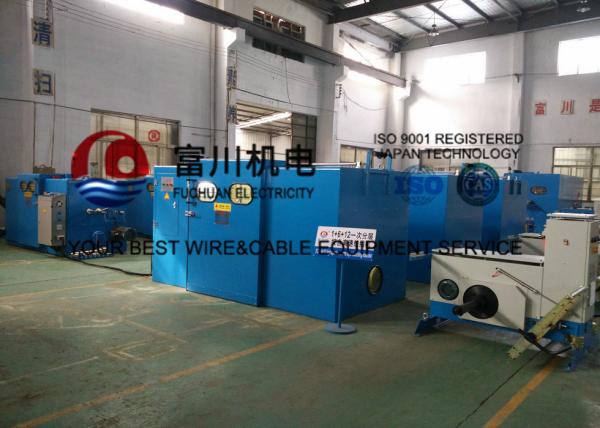 Quality 19pcs Copper Wire Twisting Machine With Max Rotation Speed 2000rpm / 4000TPM for sale