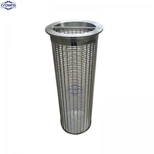 Continuous High Performance Stainless Steel Material Water Well Wedge Wire Screen