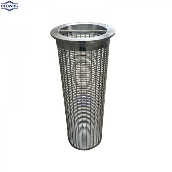 Quality Continuous High Performance Stainless Steel Material Water Well Wedge Wire Screen for sale
