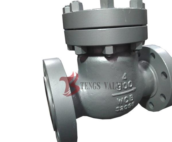 Quality Ansi 900LB API594 Swing Check Valve A216 WCB Flanged RJ Ends B.C Type NRV Valves for sale