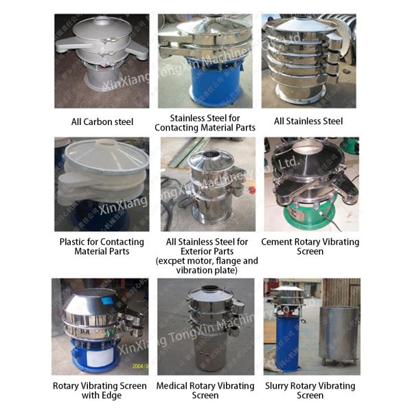 High Precision Vibrating Screen Equipment Food Grade Circular Vibrating Screen