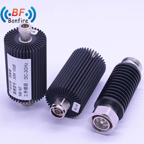 50W Low Vswr DC-3800MHz Adjustable Attenuator Variable RF Fixed Attenuator 10dB