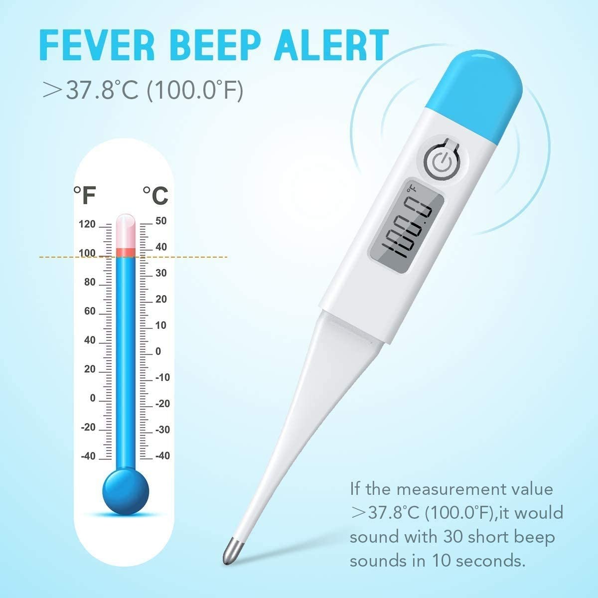 Best Accurate Rectum Armpit Reading digital Thermometer for Baby Kids and Adults