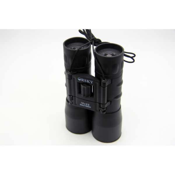 16x32 Compact Folding Binoculars , Pocket Size Compact High Power Binoculars