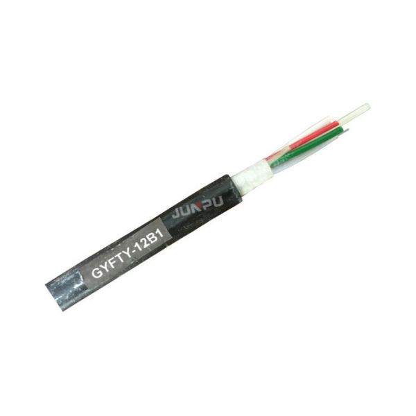 Non Metallic Outdoor Fiber Optic Cable GYFTY 4 Core Multimode Fiber Cable