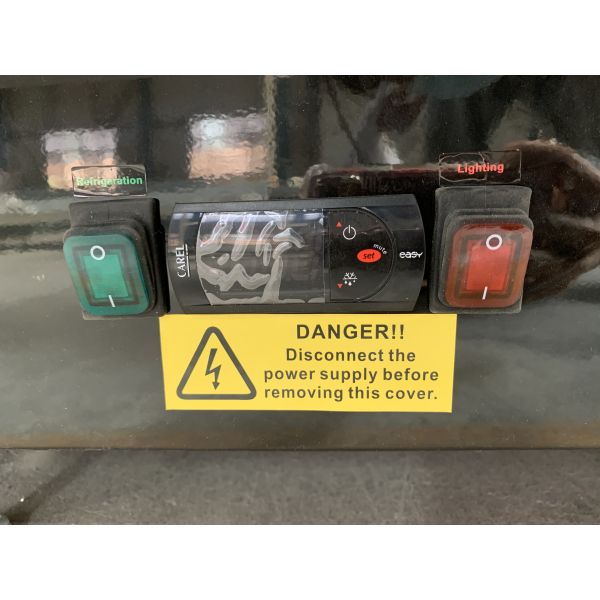 Multideck Island Showcase Chiller Round Style Remote Type